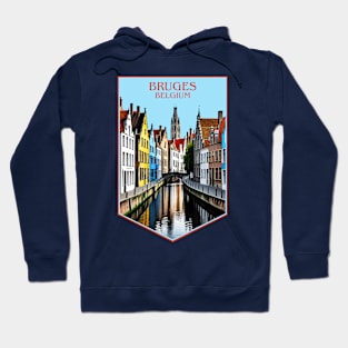 Bruges Belgium Europe Hoodie